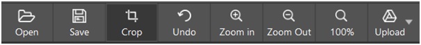 crop tab 