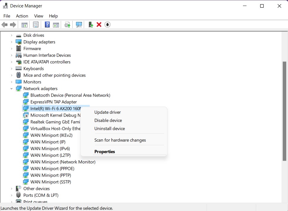 device manager