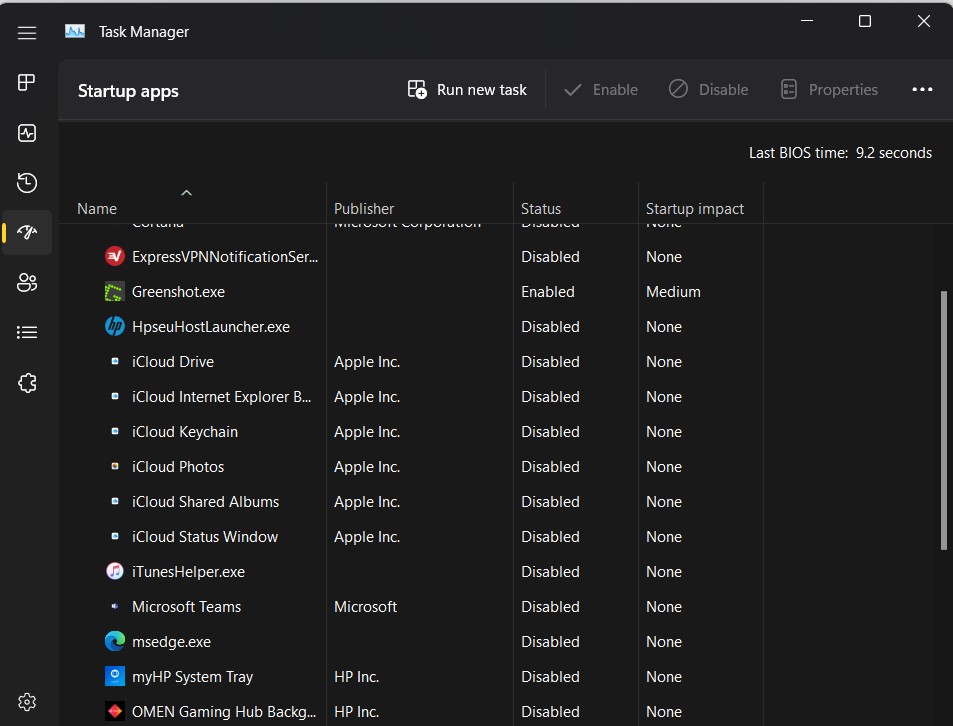 startup apps