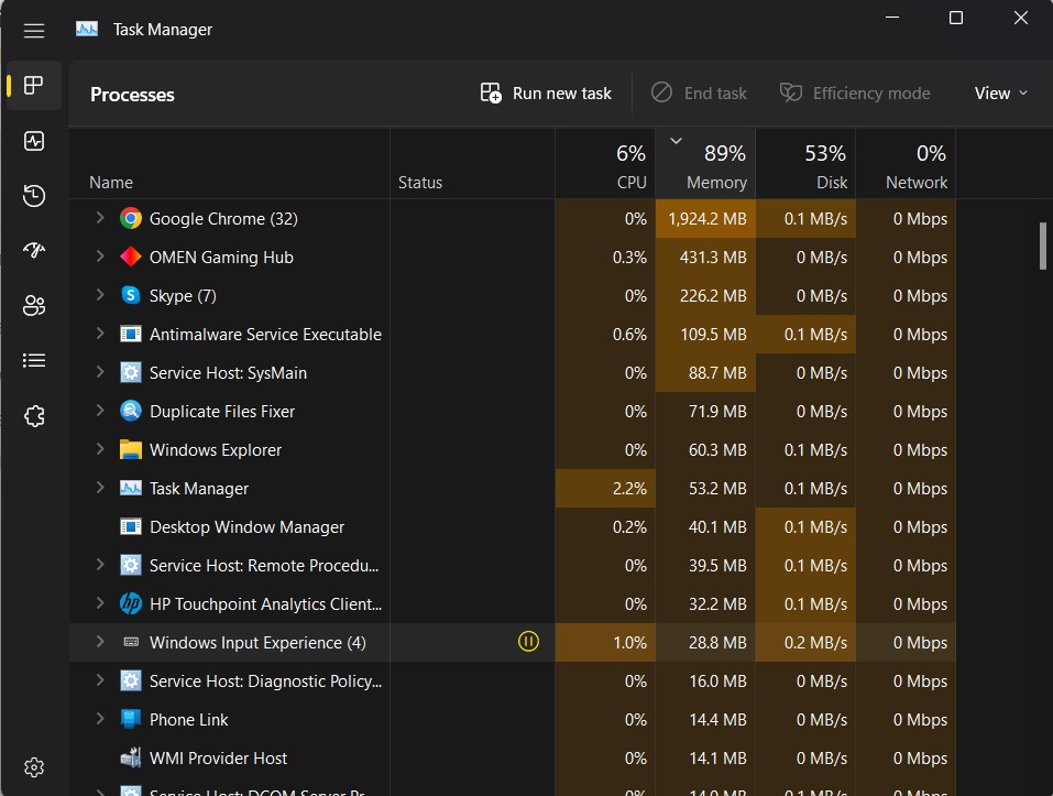 task manager