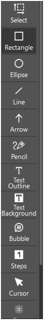 edit screenshot option