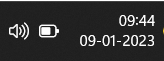 locate the speaker icon